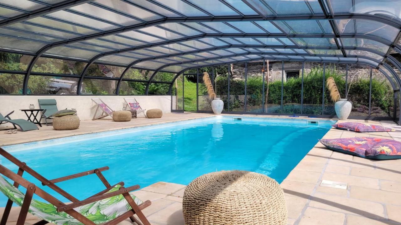 Manoir Des Pelies Spa Conques Eksteriør billede