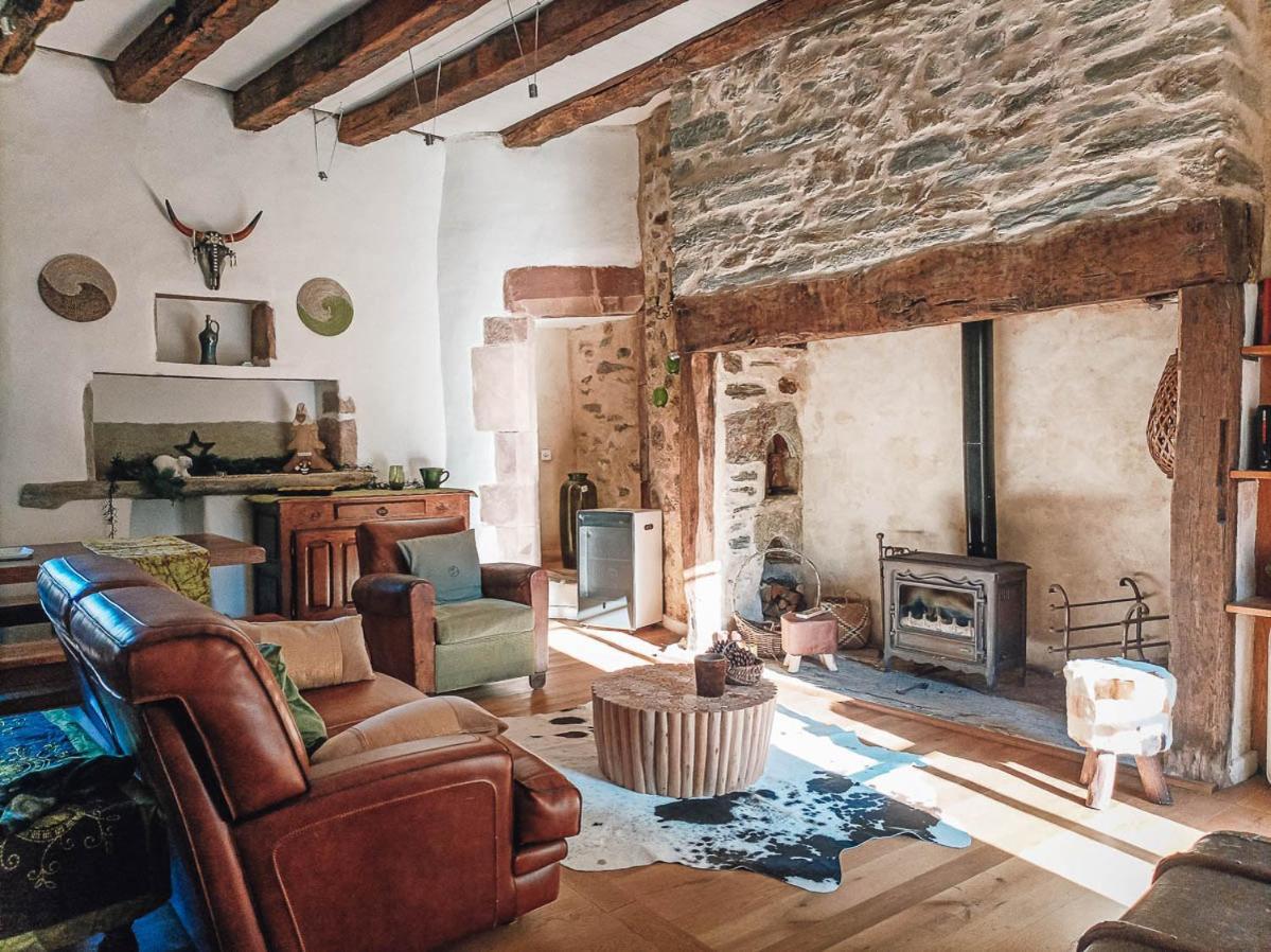 Manoir Des Pelies Spa Conques Eksteriør billede