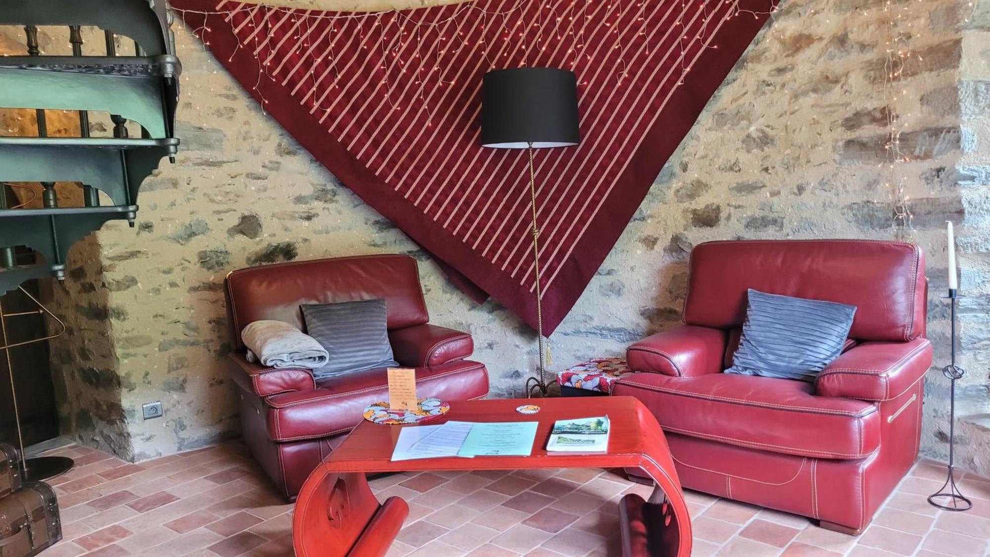 Manoir Des Pelies Spa Conques Eksteriør billede