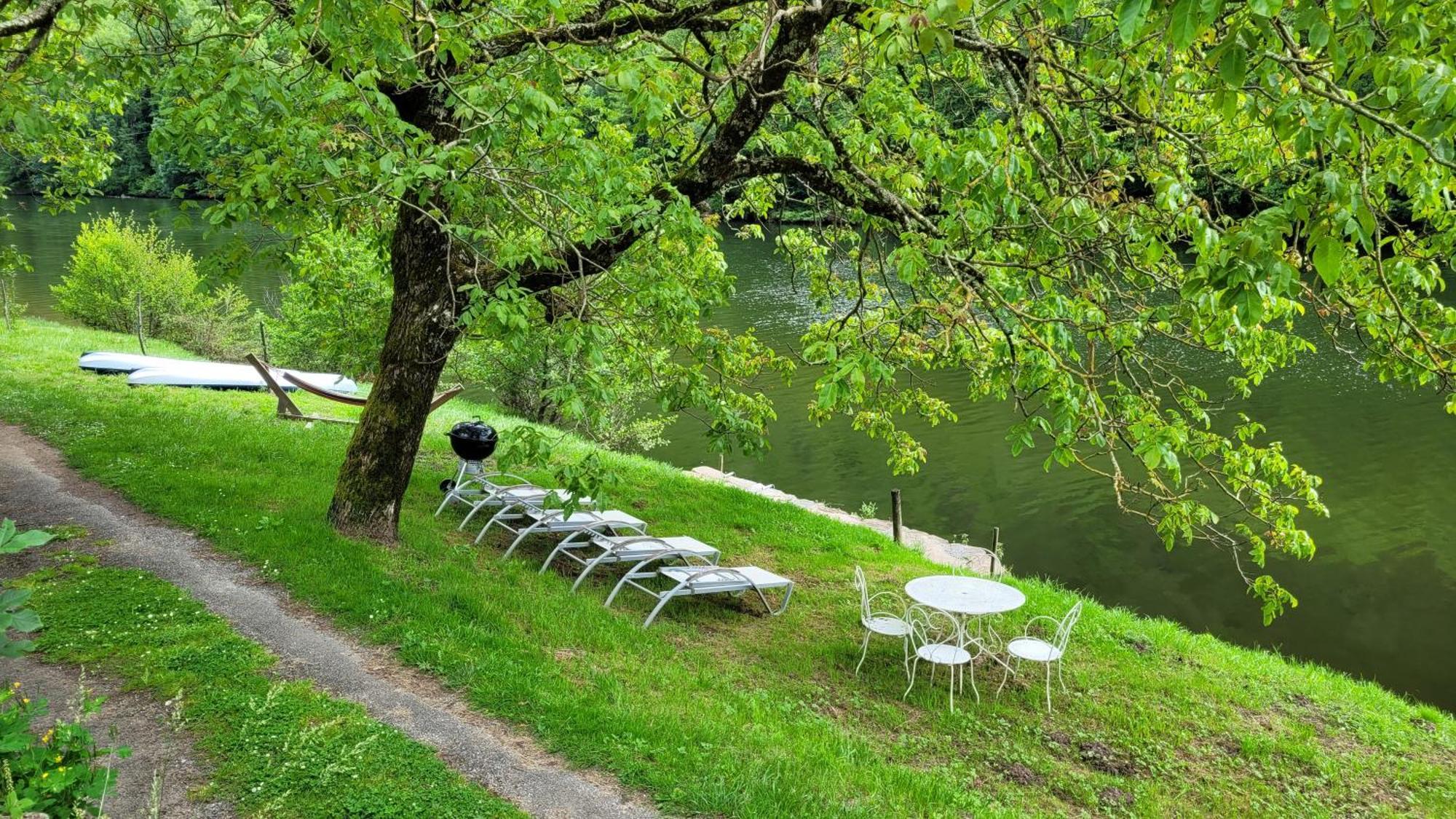 Manoir Des Pelies Spa Conques Eksteriør billede