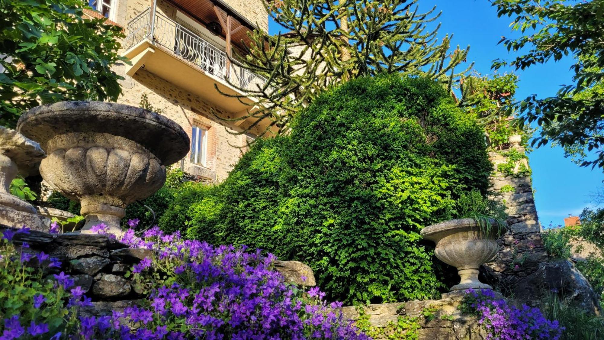 Manoir Des Pelies Spa Conques Eksteriør billede